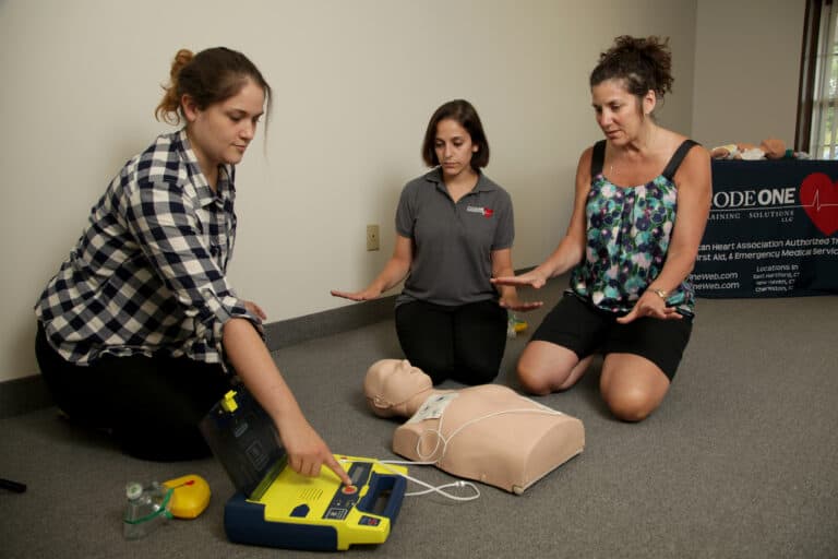 Heartsaver Pediatric First Aid CPR AED InstructorLed Training Code