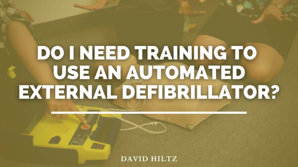 Do I need training to use an automated external defibrillator_
