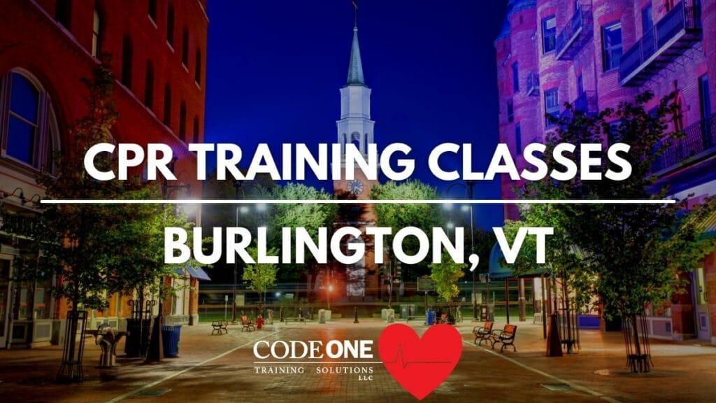 CPR Training Classes Burlington, VT